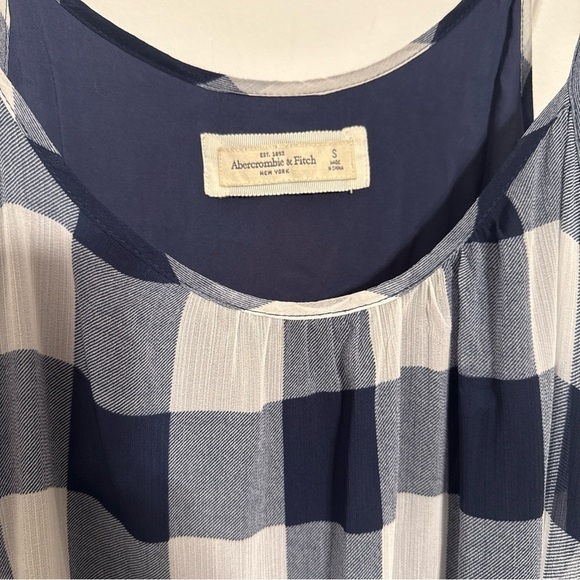 Abercrombie & Fitch Black and White Chemise with Ruffled Hem - Picture 9 of 11